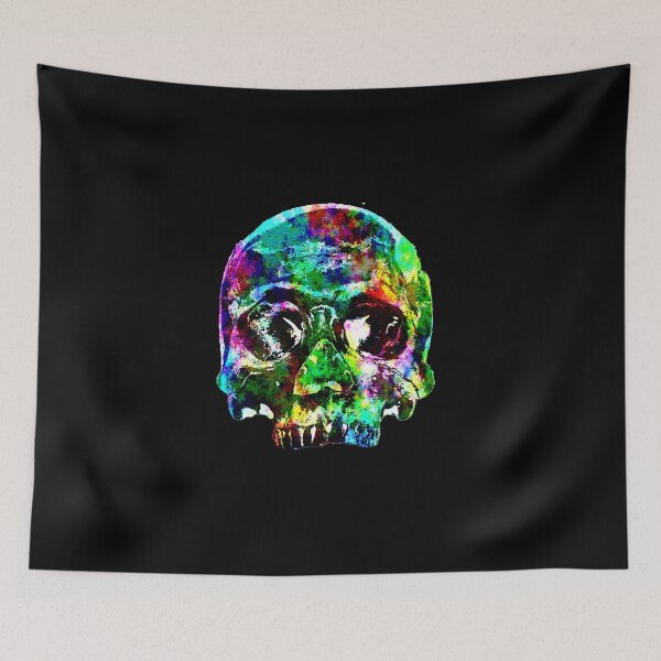 Item preview, Orthopedic Art skull multicolor design designed and sold by UnseenCreations.
