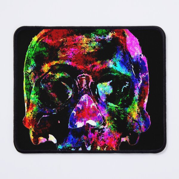 Item preview, Orthopedic Art - skull multicolor art designed and sold by UnseenCreations.