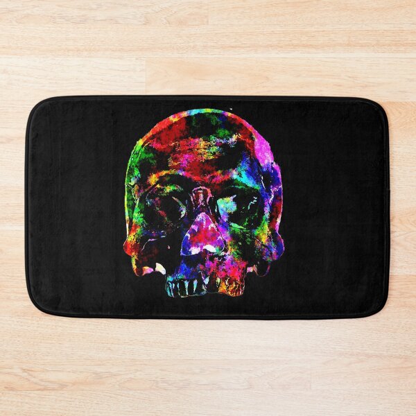 Item preview, Orthopedic Art - skull multicolor art designed and sold by UnseenCreations.