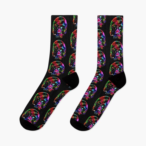 Item preview, Orthopedic Art - skull multicolor art designed and sold by UnseenCreations.