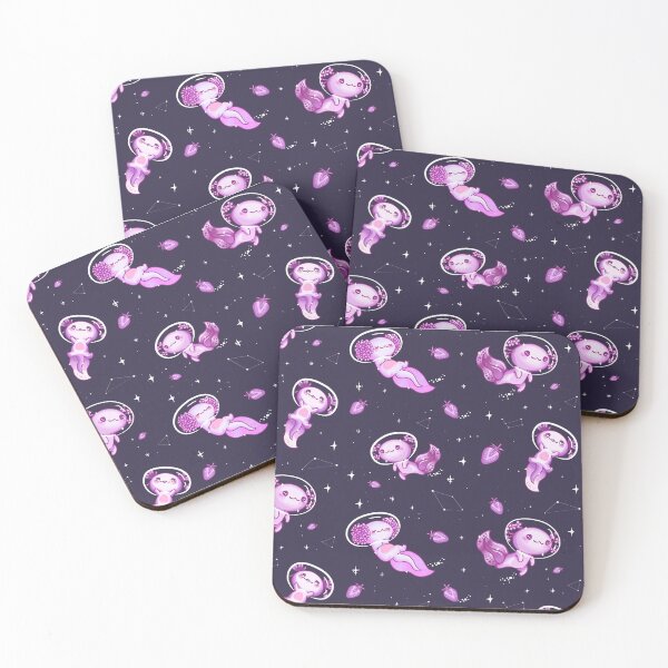 Item preview, Axolotls in space designed and sold by MizzKarizmah.