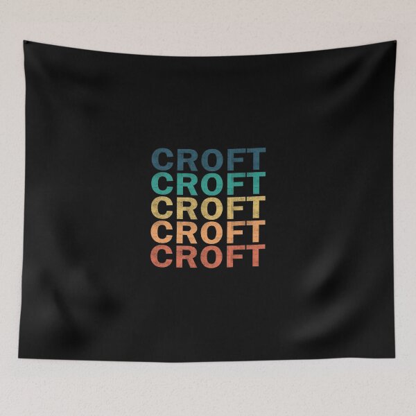 Item preview, Croft Name T Shirt - Croft Vintage Retro Croft Name Gift Item Tee designed and sold by mackpatsy.