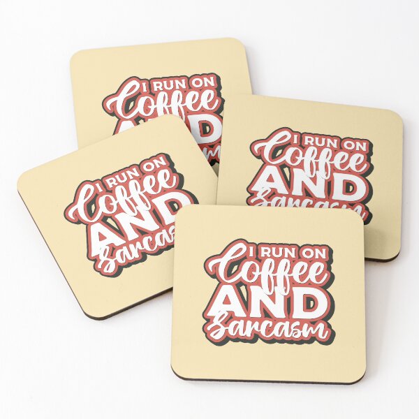 Item preview, Coffee and sarcasm designed and sold by SweetLog.