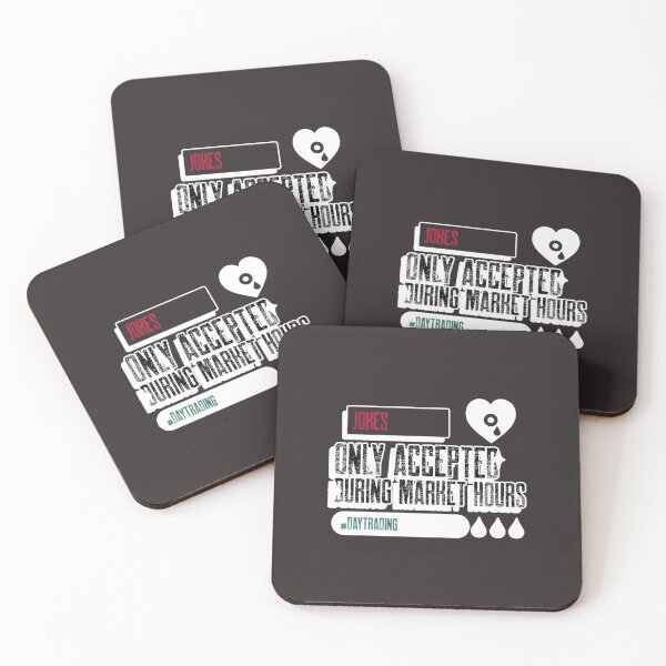 Item preview, Jokes only accepted during market hours - Trading lover - Unique gift for stock market, crypto, options trader, forex traders and day traders designed and sold by TradingTeesKids.