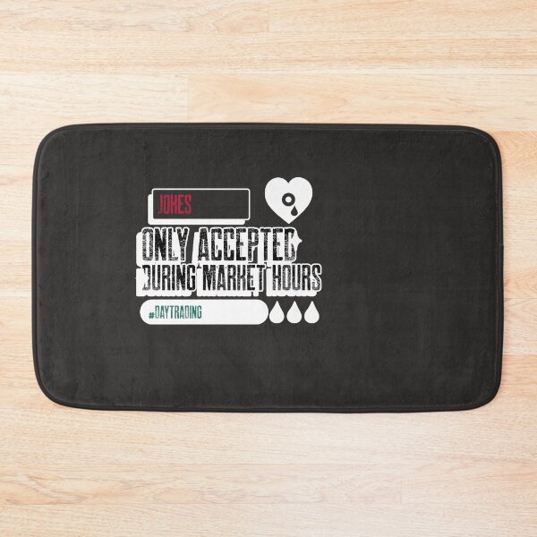 Item preview, Jokes only accepted during market hours - Trading lover - Unique gift for stock market, crypto, options trader, forex traders and day traders designed and sold by TradingTeesKids.