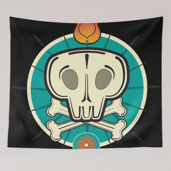 Item preview, Happy skull designed and sold by xLainolx.