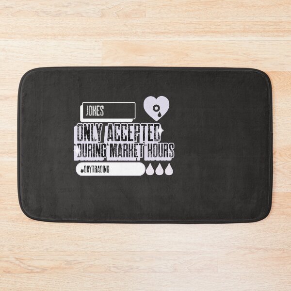 Item preview, Jokes only accepted during market hours - Trading lover - Unique gift for stock market, crypto, options trader, forex traders and day traders designed and sold by TradingTeesKids.