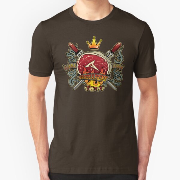 Flame Licked Grade A Prime Slim Fit T-Shirt