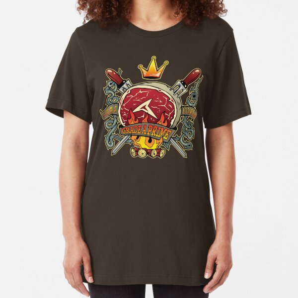 Flame Licked Grade A Prime Slim Fit T-Shirt