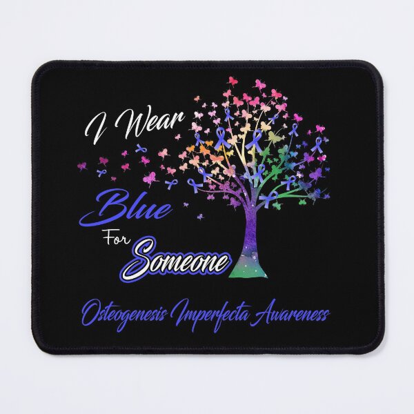 Item preview, Ribbon Tree I Wear Blue For Someone Osteogenesis Imperfecta Awareness designed and sold by Tadmab.