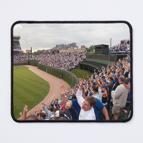 Item preview, Wrigley Bleachers, Bleacher Bums, Outfield Bleachers, Waveland Ave, Chicago Baseball Stadium, Ivy covered walls, old ballparks, Old stadiums designed and sold by Nostrathomas66.