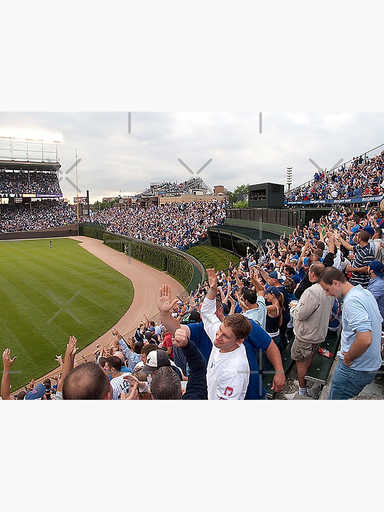 "Wrigley Bleachers, Bleacher Bums, Outfield Bleachers, Waveland Ave