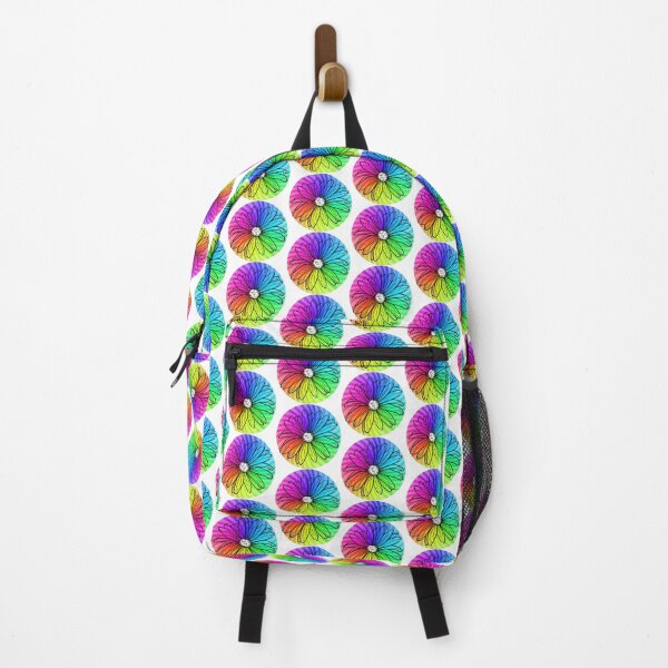 Item preview, Rainbow Flower designed and sold by BraveNewDesigns.