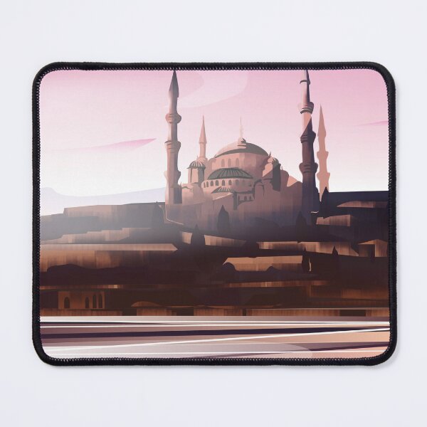 Item preview, Istanbul Turkey travel poster designed and sold by Arctic frame studio.