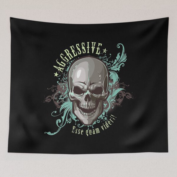 Item preview, Skull Art  Digital style Aggressive  Vintage designed and sold by AEGMEDIA.
