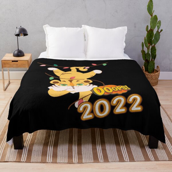 Item preview, Happy Chinese New Year 2022- Ooops! Cute Surprised Funny Hanging Tiger  designed and sold by The-Muse.
