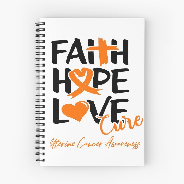 Item preview, Faith Hope Love Cure Uterine Cancer Awareness designed and sold by Grooffos.