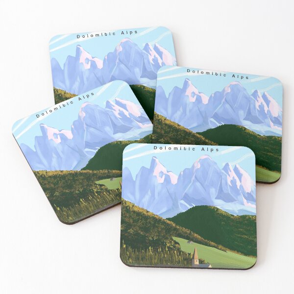 Item preview, Italy dolomibic alps poster designed and sold by Arctic frame studio.