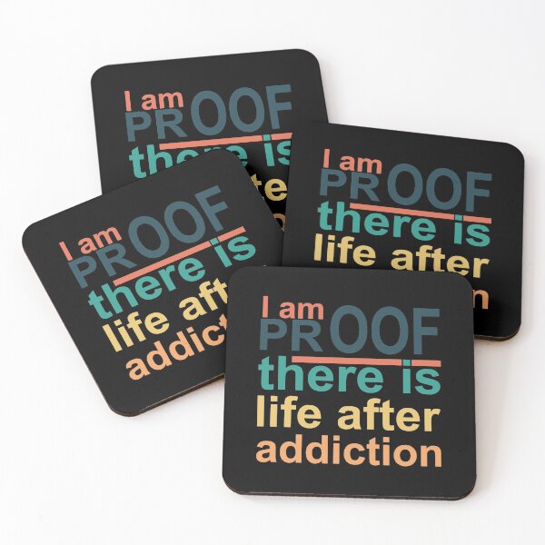 Item preview, I am Proof There Is Life After Addiction designed and sold by Theparticular.