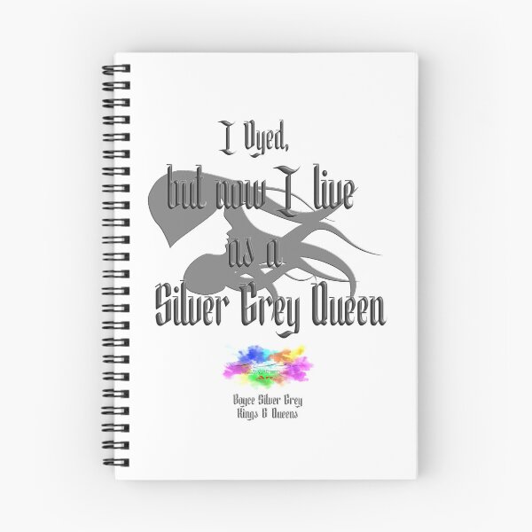 Item preview,  Live as a silver grey queen [Black logo] designed and sold by markyboyce247.