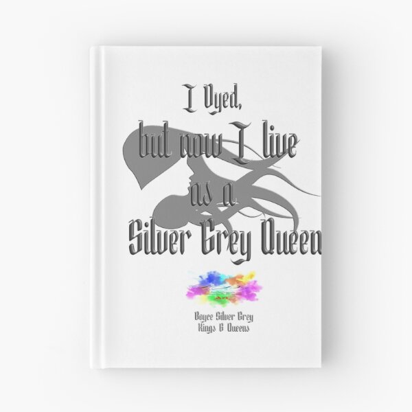 Item preview,  Live as a silver grey queen [Black logo] designed and sold by markyboyce247.