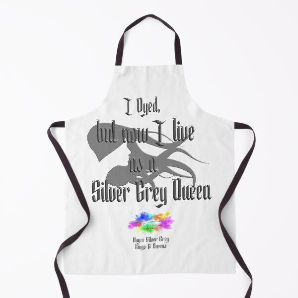 Item preview,  Live as a silver grey queen [Black logo] designed and sold by markyboyce247.