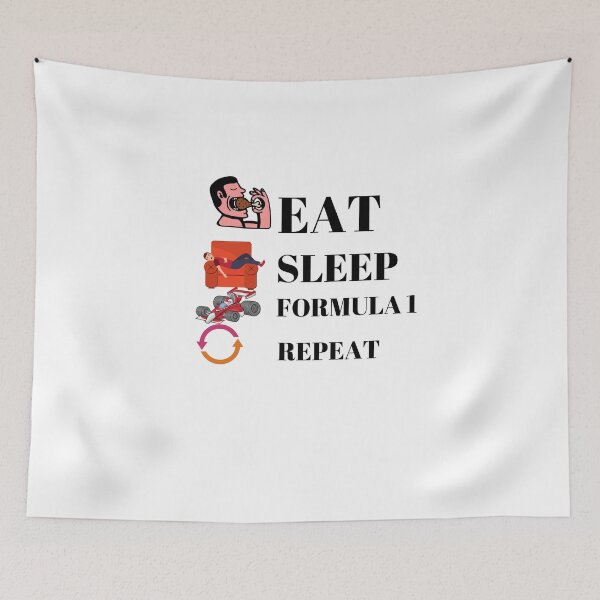 Item preview, eat sleep formula repeat designed and sold by Karolj.