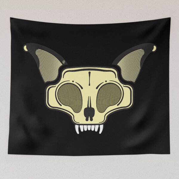 Item preview, Cat skull designed and sold by xLainolx.