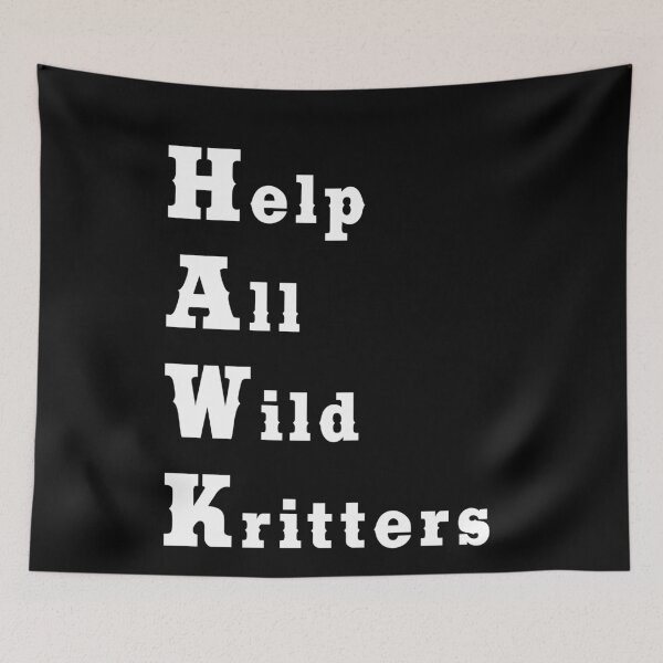 Item preview, HAWK HELP ALL WILD KRITTERS Acronyms  designed and sold by KeysTreasures.