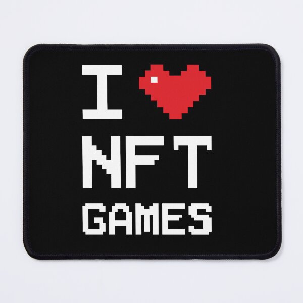 Item preview, I love NFT Games - digital tokens games - cryptocurrency - Ethereum blockchain designed and sold by happyrays.
