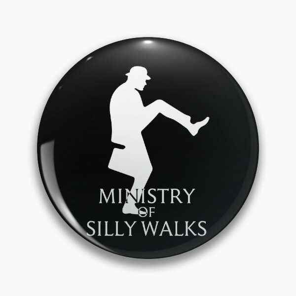 Item preview, Ministry of Silly Walks white designed and sold by chillstudio.