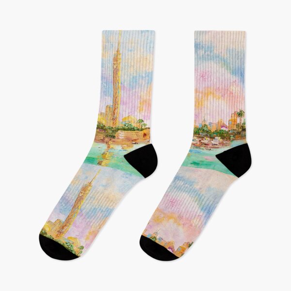 Item preview, Cairo. City on the Nile River. Egypt. designed and sold by Natalia_Shchip.