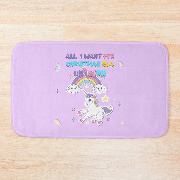 Item preview, all i want for christmas is a unicorn designed and sold by JAFEart.