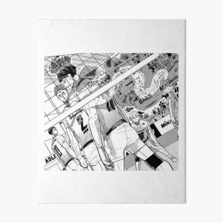 Kageyama and Sugawara Manga Panel Art Board Print for Sale by finches