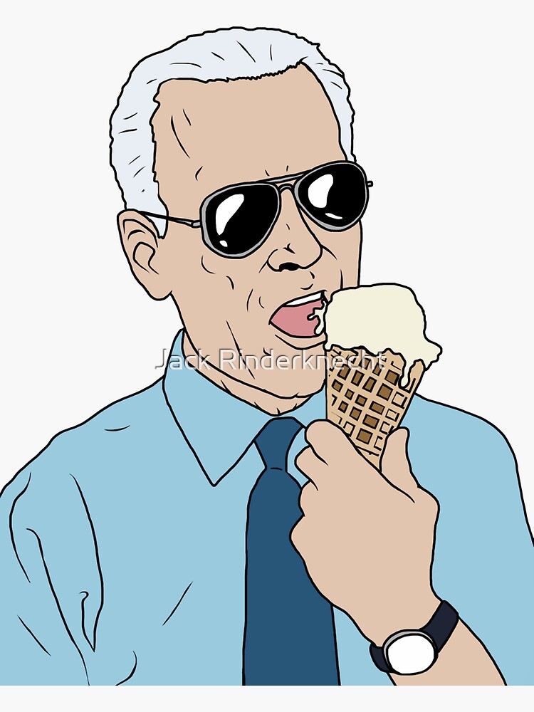 Joe Biden Loves Ice Cream by DarkFireNacho