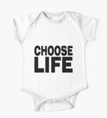 Choose Life (George Michael forever). One Piece - Short Sleeve