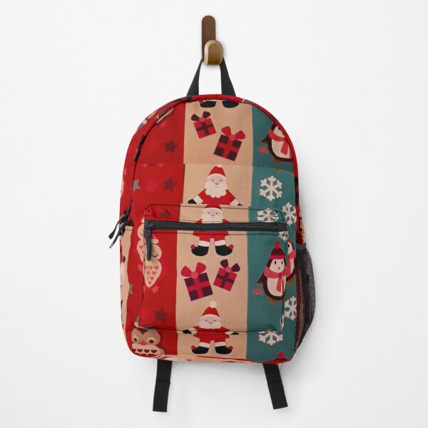Item preview, Coloured Christmas Stripes Santa Claus Reindeer Penguin Owl and Snowflake gifts    designed and sold by LoloTrends.