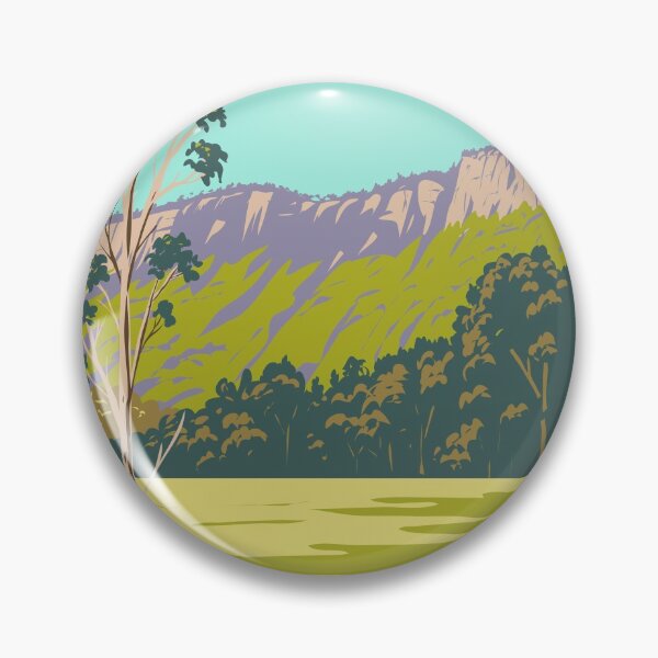 Item preview, Bago Bluff National Park Australia Vintage designed and sold by KrisSidDesigns.