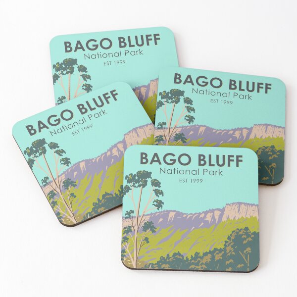 Item preview, Bago Bluff National Park Australia Vintage designed and sold by KrisSidDesigns.