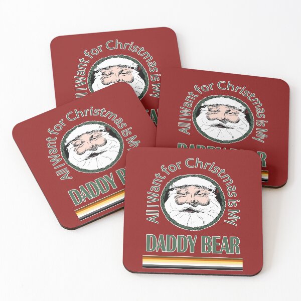 Item preview, All I Want for Christmas Is My Daddy Bear Design  designed and sold by LthrDaddyBear.