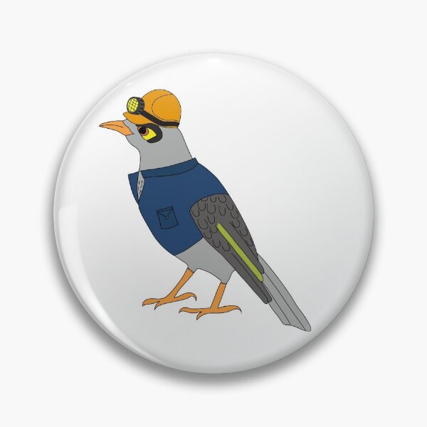 Item preview, Noisy miner FIFO on White designed and sold by Digitaldingo.