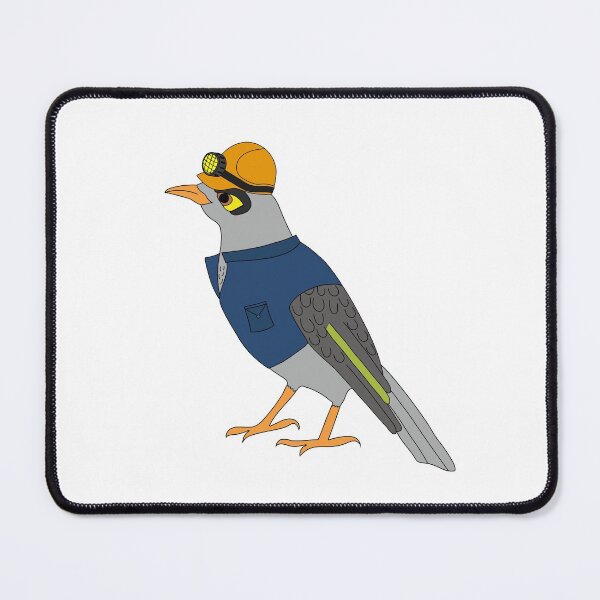 Item preview, Noisy miner FIFO on White designed and sold by Digitaldingo.