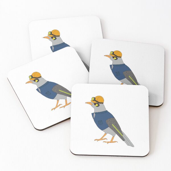 Item preview, Noisy miner FIFO on White designed and sold by Digitaldingo.
