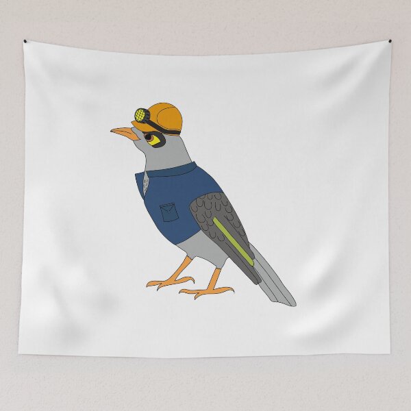 Item preview, Noisy miner FIFO on White designed and sold by Digitaldingo.