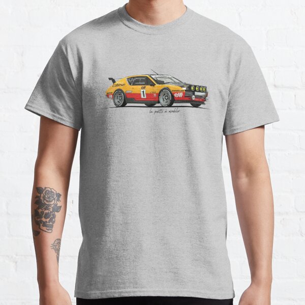 Camisetas com Estampas de Carros de Corrida Antigos - Coffee Motors