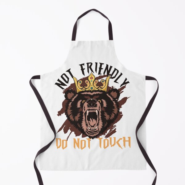 Item preview, Not Friendly Don't Touch Bear designed and sold by MqHStore.