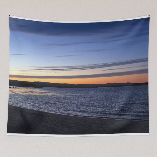 Item preview, Budle Bay, near Bamburgh, Northumberland at sunset designed and sold by HazelWright.