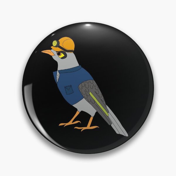 Item preview, Noisy miner FIFO on Black designed and sold by Digitaldingo.