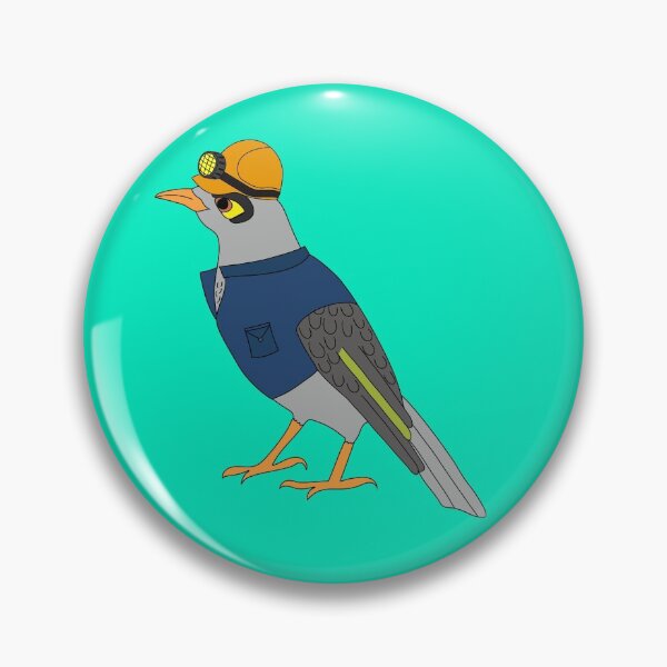 Item preview, Noisy miner FIFO on Aqua designed and sold by Digitaldingo.