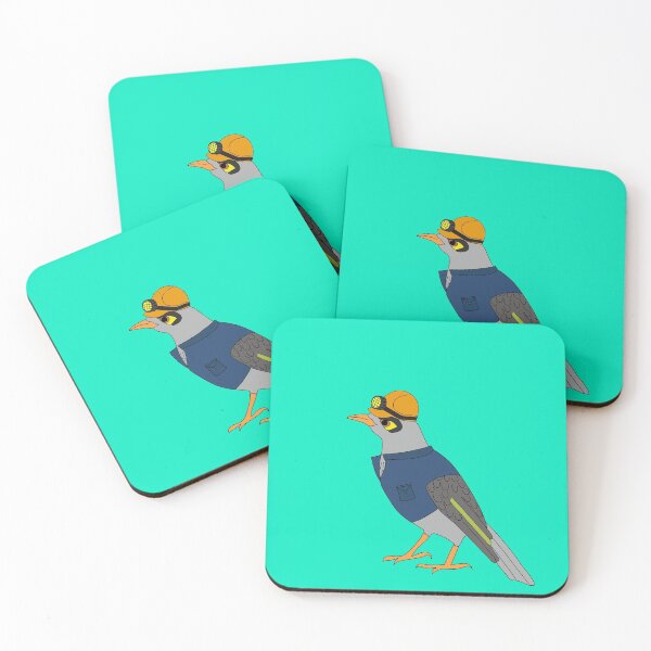 Item preview, Noisy miner FIFO on Aqua designed and sold by Digitaldingo.